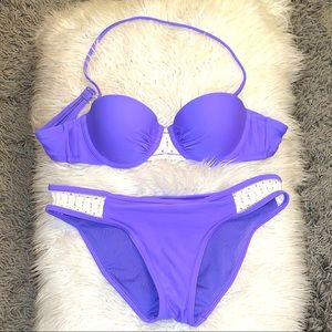 Aerie lavender bikini set